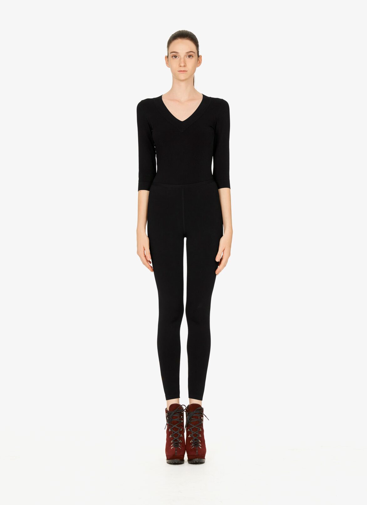 Low boots ALAÏA BLACKCURRANT LOW BOOTS